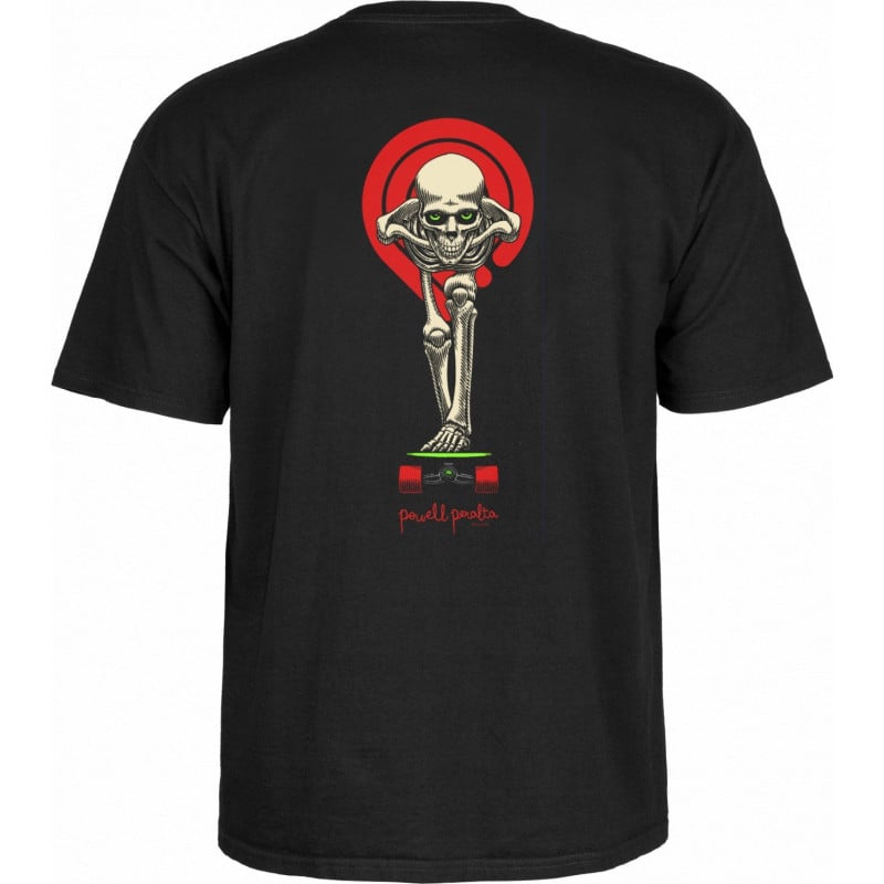 Powell Peralta Skateboarding Skeleton T-shirt - Black - Powell-Peralta®