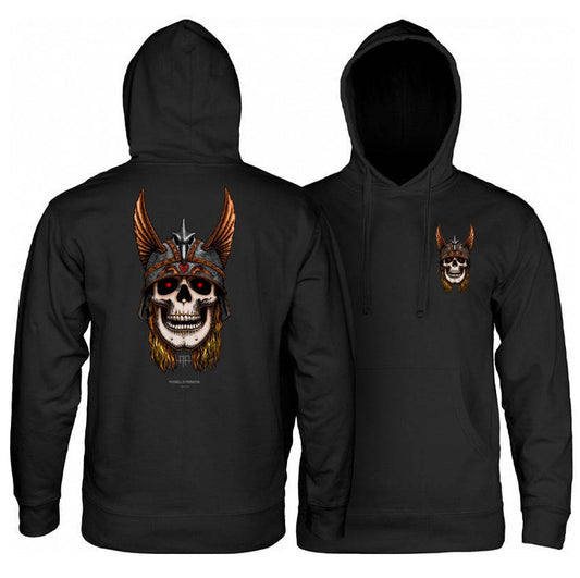 Powell Peralta Andy Anderson Skull Hoodie Sweatshirt - Black