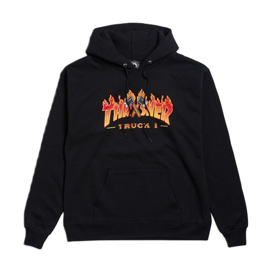 Sweat Hood Thrasher Truck 1 Black