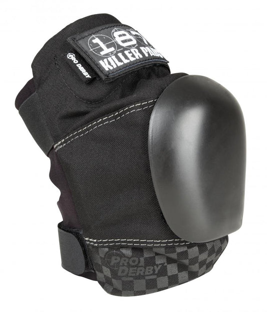 187 Killer Pads Pro Derby Knee Black