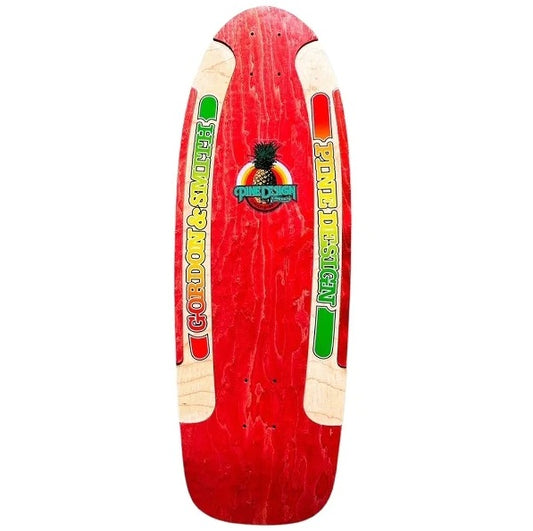 G&S Pinedesign II Routered Rail Skateboard Deck 9,5"