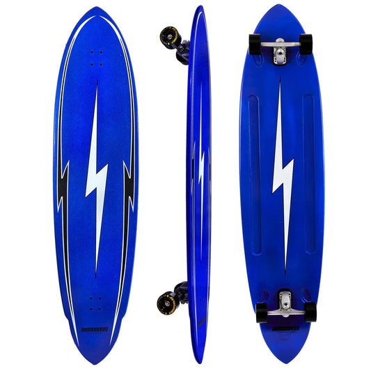 Pinger North Shore Blue Complete SurfSkate 67" Hamboards