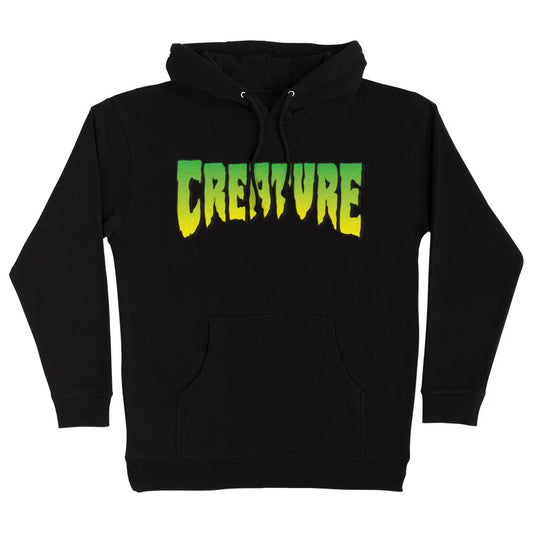 Creature Hoody Creature Logo Black