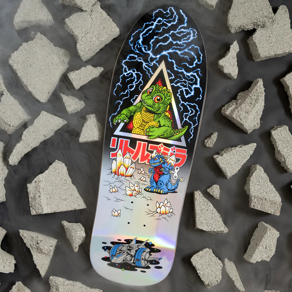 Santa Cruz Godzilla Jr. Natas Skateboard Deck 9,89"