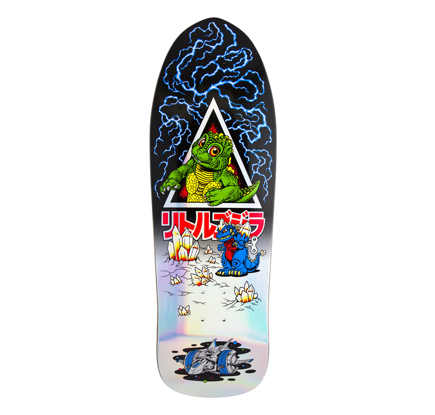 Santa Cruz Godzilla Jr. Natas Skateboard Deck 9,89"