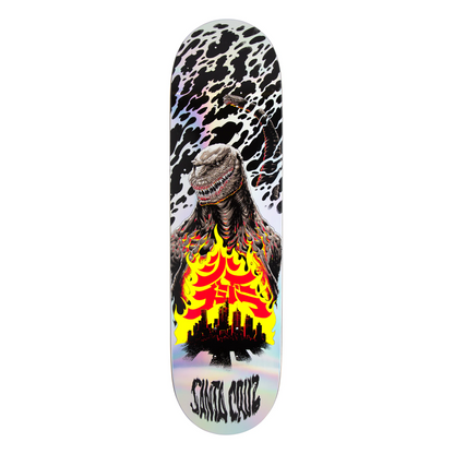 Santa Cruz Godzilla Shin Knox Firepit Skateboard Deck 8.5"