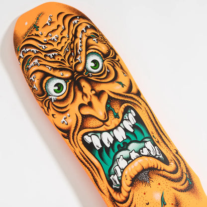 Santa Cruz Roskopp Face Orange Reissue Skateboard Deck 9.5"