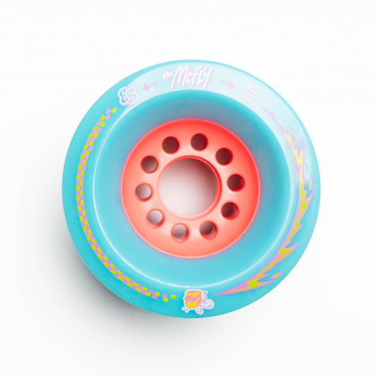 88 Wheel MCFly Blue Longboard Wheels 86MM 76A