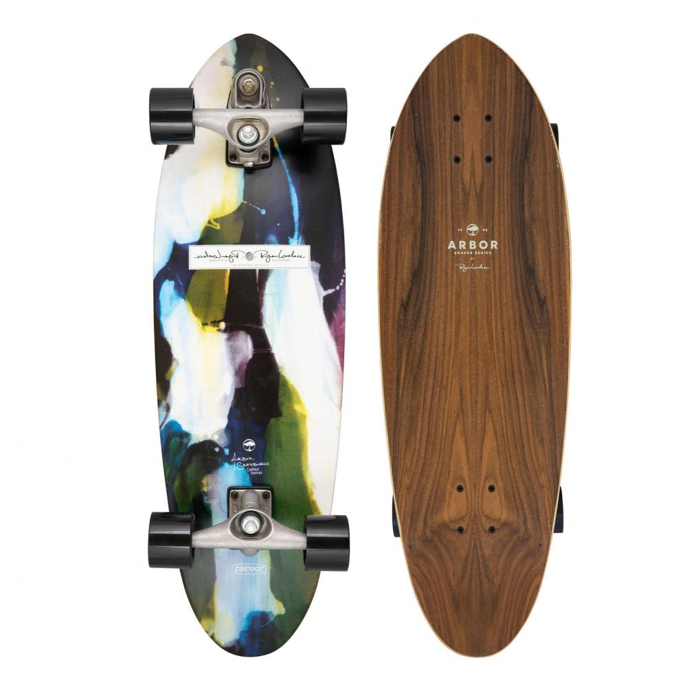 Arbor x Carver Shaper Lovelace Surfskate Complete 32"