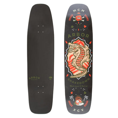 Arbor Performance Shakedown Deathroll Skateboard Deck 9.25"