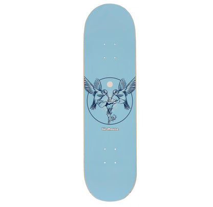 Birdhouse Hummingbird Logo Blue Skateboard Deck 8.25"