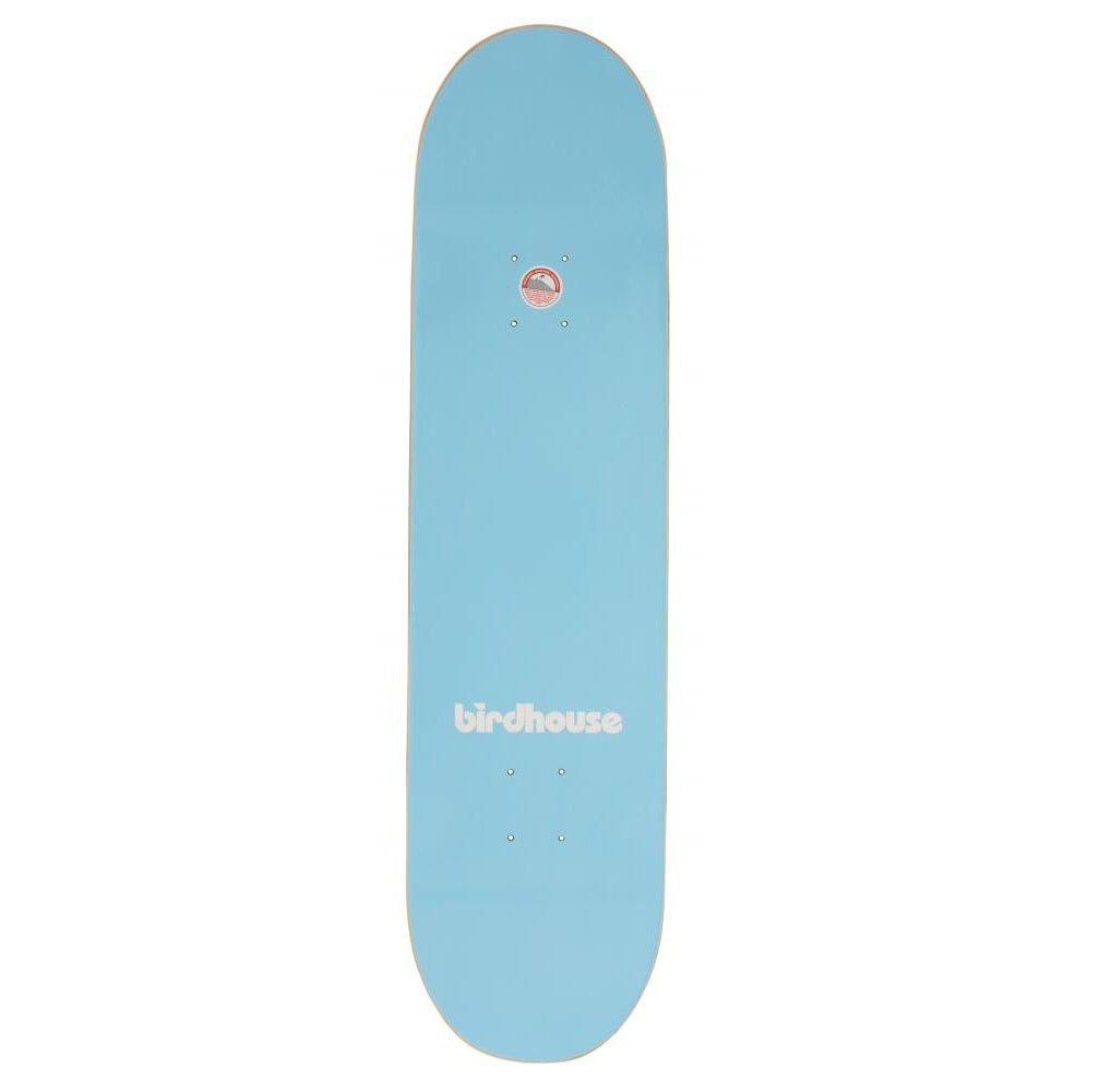 Birdhouse Hummingbird Logo Blue Skateboard Deck 8.25"