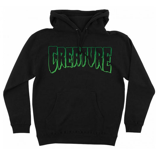 Creature Hoody Logo Outline Black