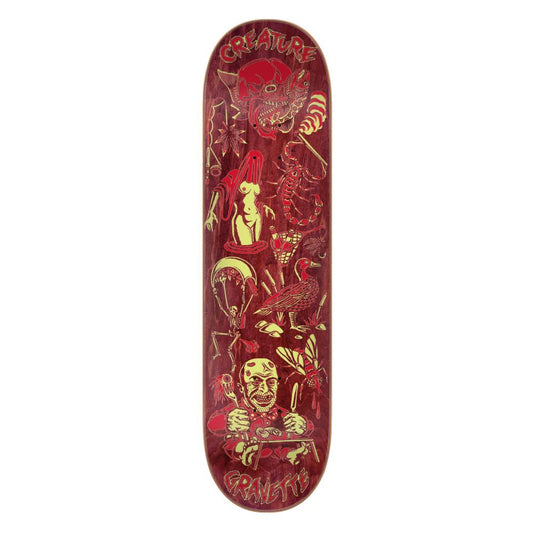 Creature Gravette Fiend Flash VX Skateboard Deck 8.3"