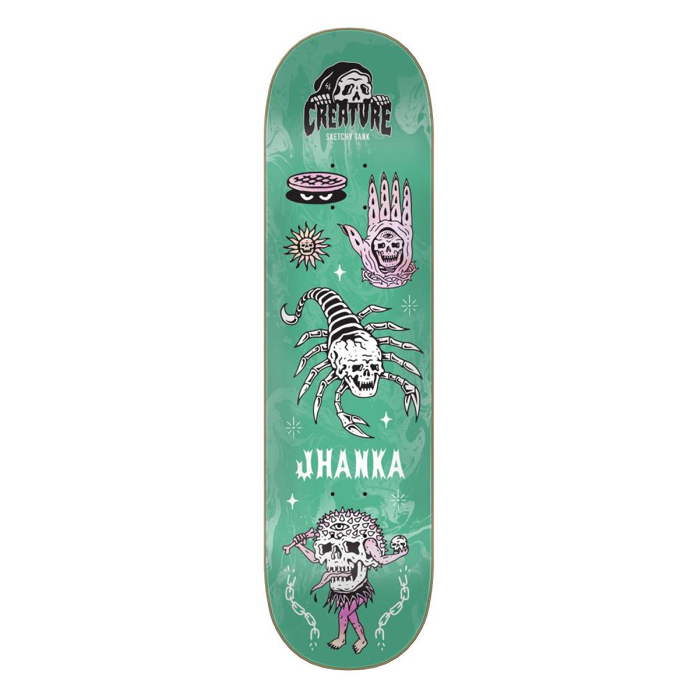 Creature Gonzalez Trippy Tanks VX Skateboard Deck 8,25"