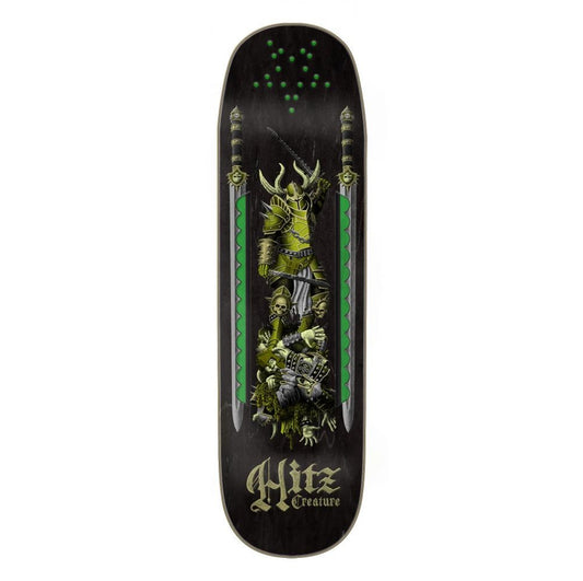 Creature Hitz Serrator Pro Skateboard Deck 8.99"