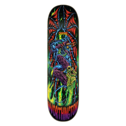 Creature Worthington Skullburn VX Skateboard Deck 8.6"