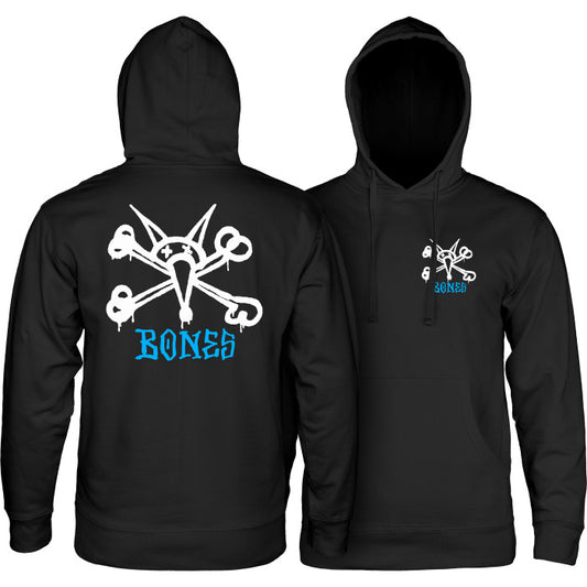 Powell Peralta Rat Bones Hooded Sweatshirt Black