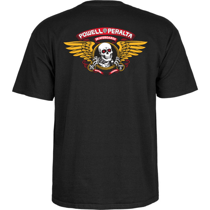 Powell Peralta Winged Ripper T-Shirt - Black