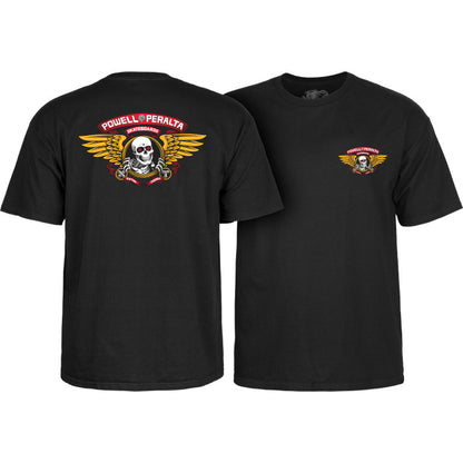 Powell Peralta Winged Ripper T-Shirt - Black