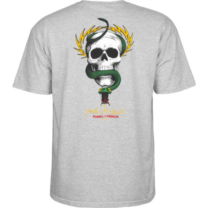 T-Shirt Powell Peralta Mike McGill Skull & Snake Athletic Heather