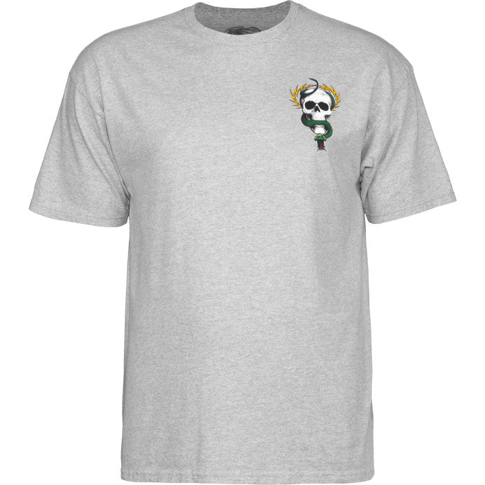 T-Shirt Powell Peralta Mike McGill Skull & Snake Athletic Heather