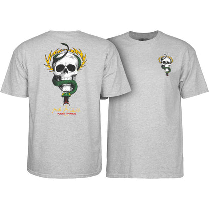 T-Shirt Powell Peralta Mike McGill Skull & Snake Athletic Heather