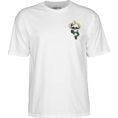 T-Shirt Powell Peralta Mike McGill Skull & Snake White