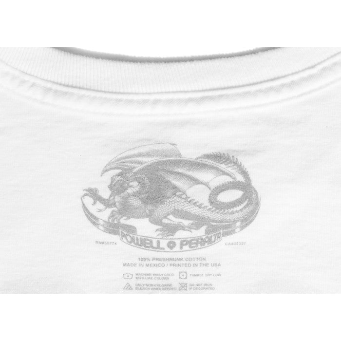 T-Shirt Powell Peralta Mike McGill Skull & Snake White