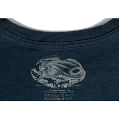 Powell Peralta Skull & Sword T-Shirt - Navy