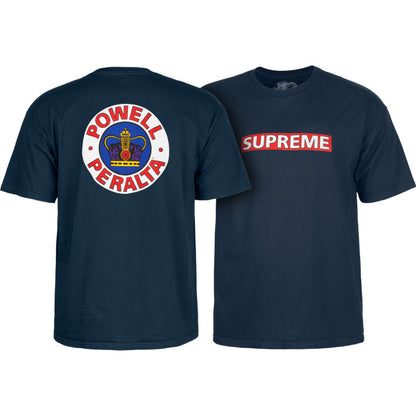 Powell Peralta Supreme T-Shirt - Navy