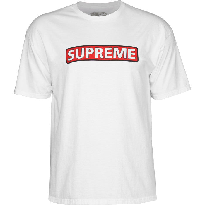 Powell Peralta Supreme T-Shirt - White