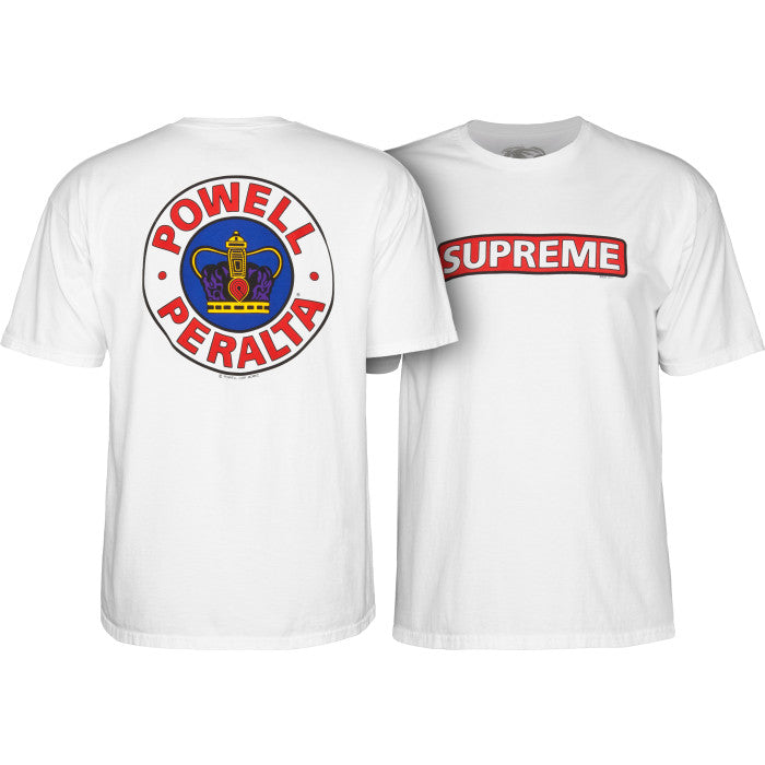 Powell Peralta Supreme T-Shirt - White