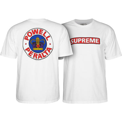 Powell Peralta Supreme T-Shirt - White