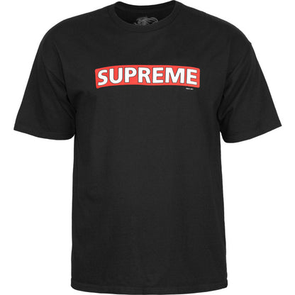 Powell Peralta Supreme T-Shirt - Black