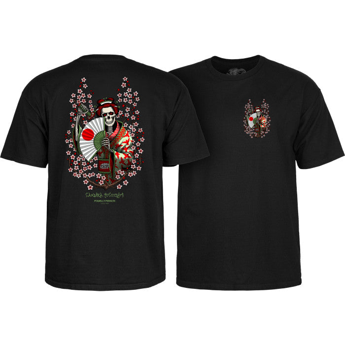 T-Shirt Powell Peralta Sakura Yosozumi Samurai - Black