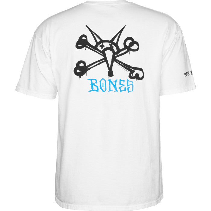 Powell Peralta Rat Bones T-Shirt - White