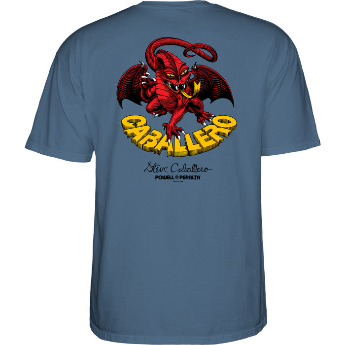 Powell Peralta Cab Dragon II T-Shirt - Indigo Blue