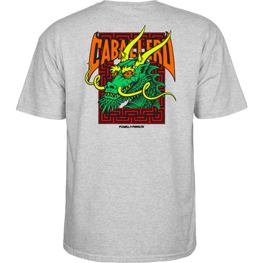 T-Shirt Powell Peralta Caballero Street Dragon Athletic Heather