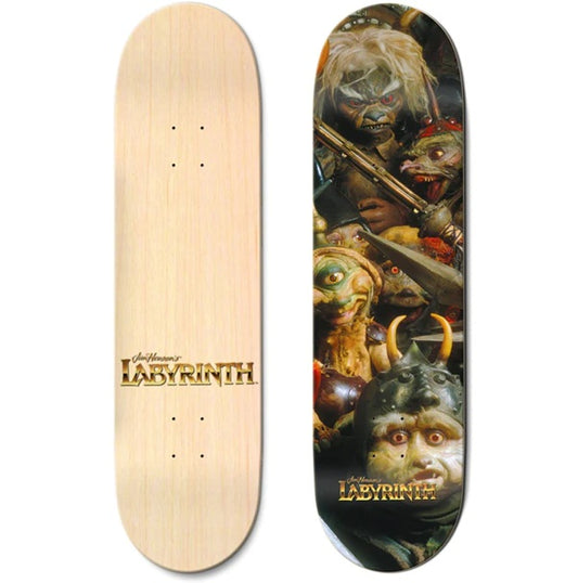 Madrid X Labyrinth Goblin Army Skateboard Deck 8,0"