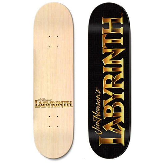 Madrid X Labyrinth Logo 3D Skateboard Deck 8,0"