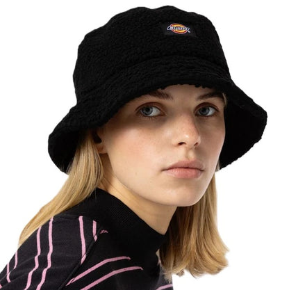 Dickies Red Chute Bucket Cap Black