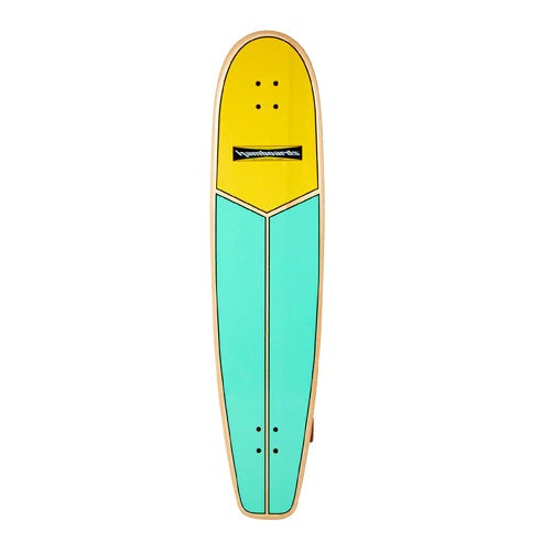 Hamboards Huntington Hop Seaweed Cream Complete Longboard 45"