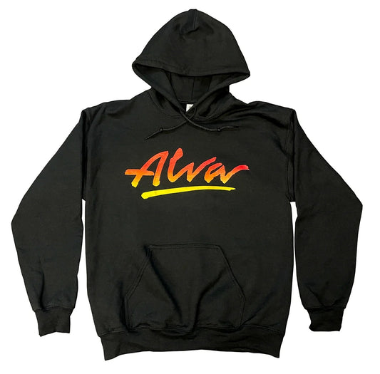 Sweatshirt Hoodie Alva OG Flame Logo Black