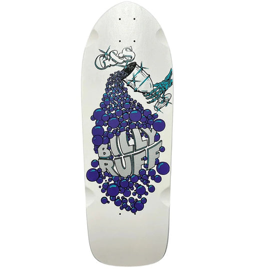 G&S Billy Ruff Chalice White Skateboard Deck 10"