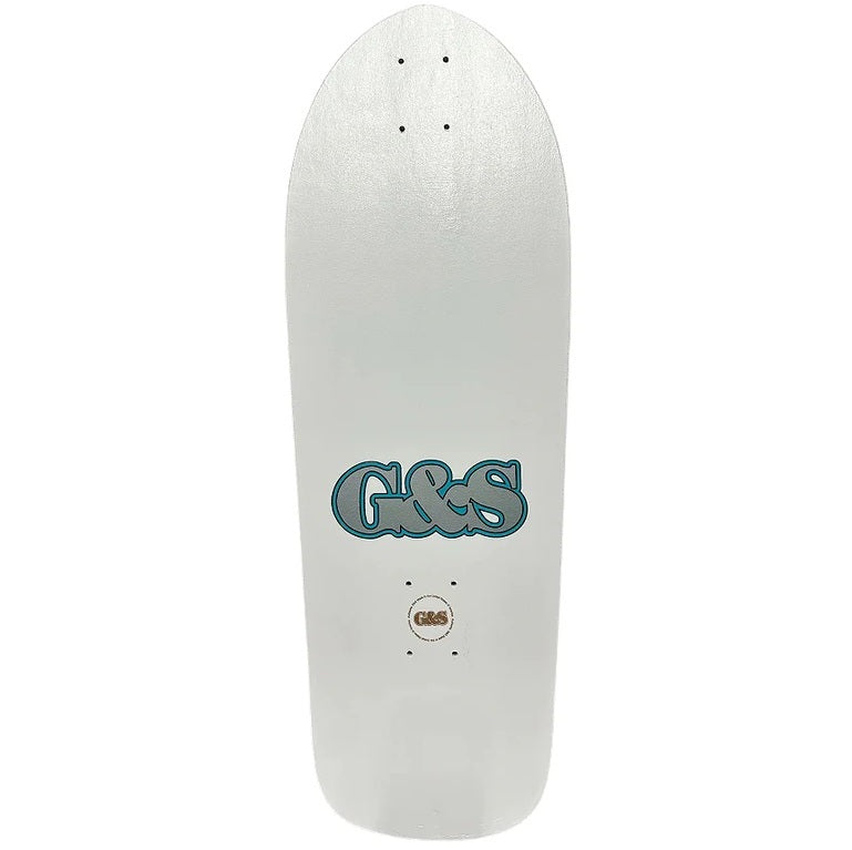 G&S Billy Ruff Chalice White Skateboard Deck 10"