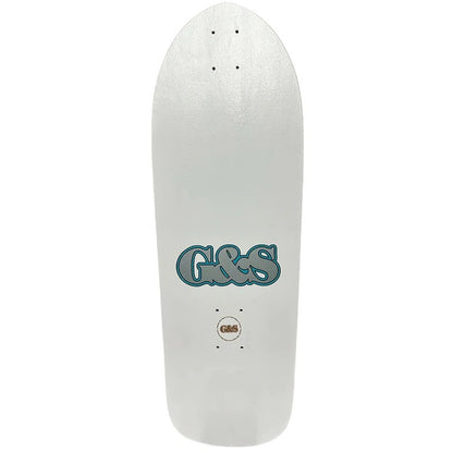 G&S Billy Ruff Chalice White Skateboard Deck 10"