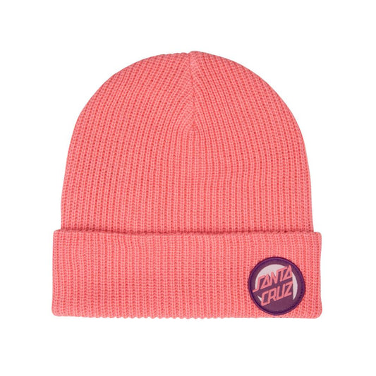 Gorro Santa Cruz Bold Shadow Dot Beanie Rosa