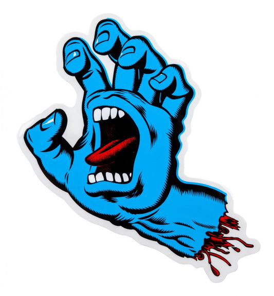 Santa Cruz Screaming Hand Sticker 6 IN