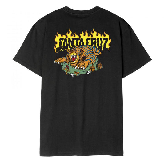 T-Shirt Santa Cruz Salba Tiger Redux Black